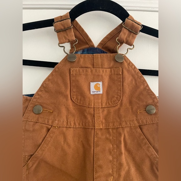 Carhartt Tan Infant Overalls - Picture 2 of 7